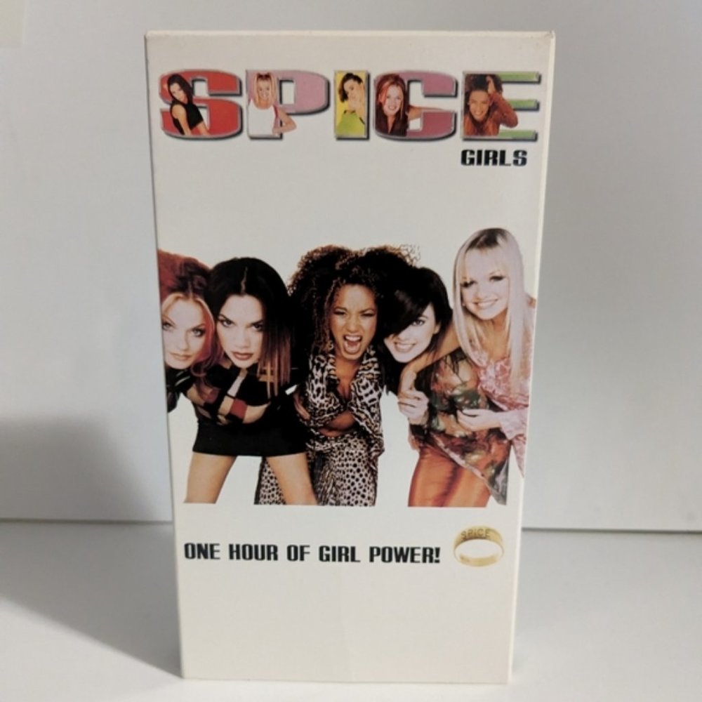 Spice Girls One Hour of Girl Power VHS Tape Movie Music